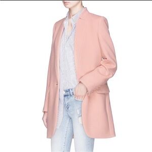 Stella McCartney Bryce IT 46 US12 Peach Coat Long Blazer LIKE NEW